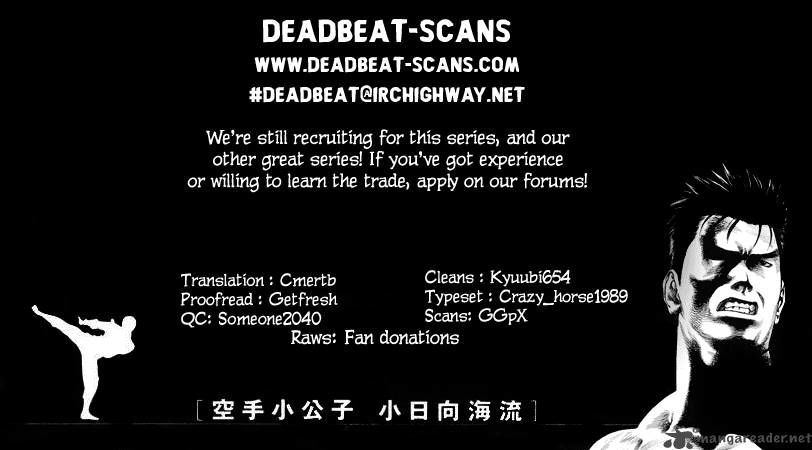 Karate Shoukoushi Kohinata Minoru Chapter 77 - Trang 2