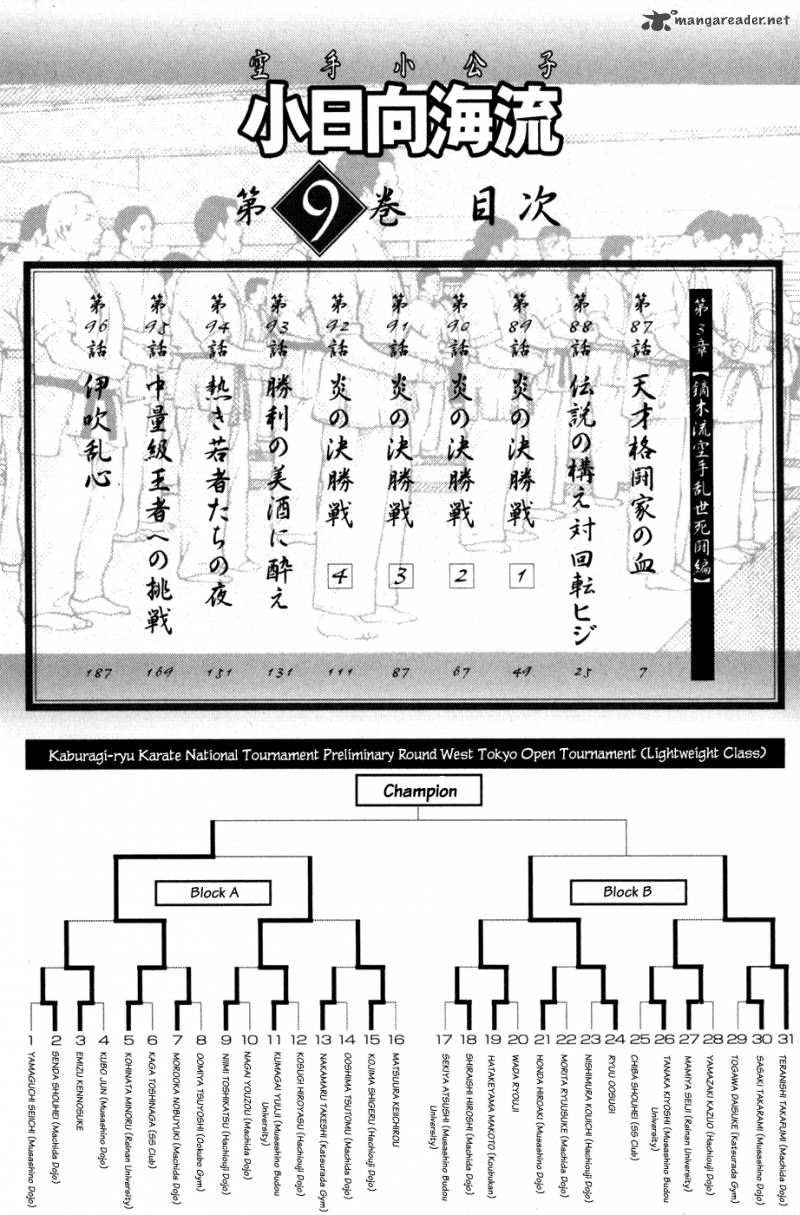 Karate Shoukoushi Kohinata Minoru Chapter 87 - Trang 2