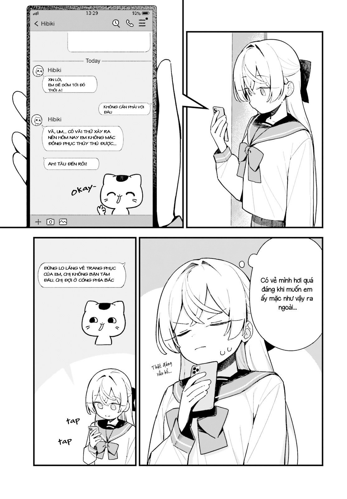 Kawaihara-Senpai Wa Kawaii (Saotome-Kun) Ga Suki! Chapter 5 - Trang 2