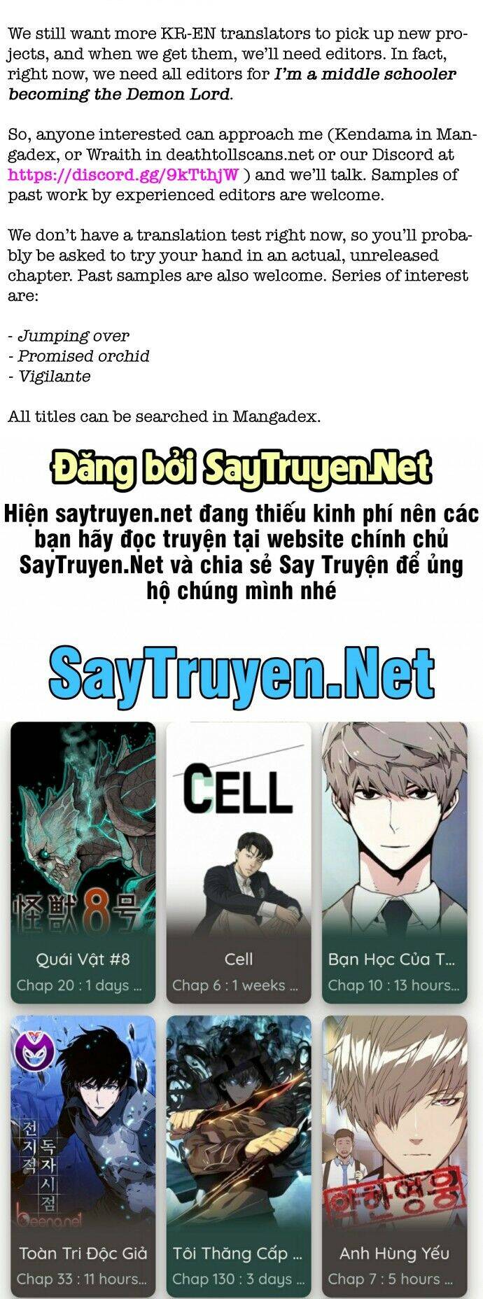 Kẻ Khủng Bố Chapter 99 - Trang 2