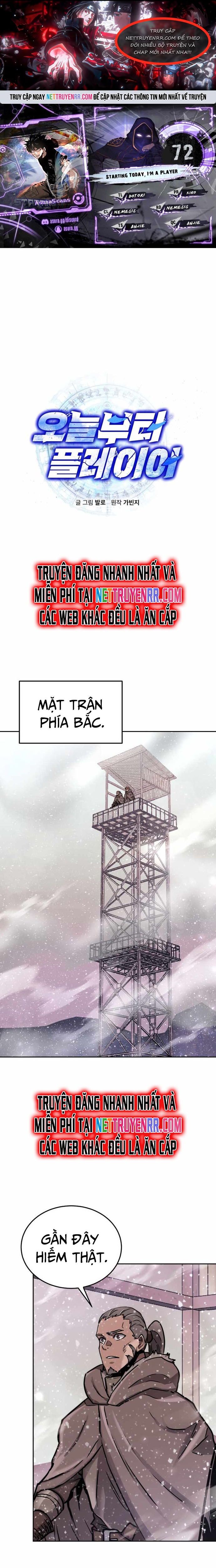 Kể Từ Bây Giờ, Tôi Là Một Người Chơi Chapter 72 - Trang 2