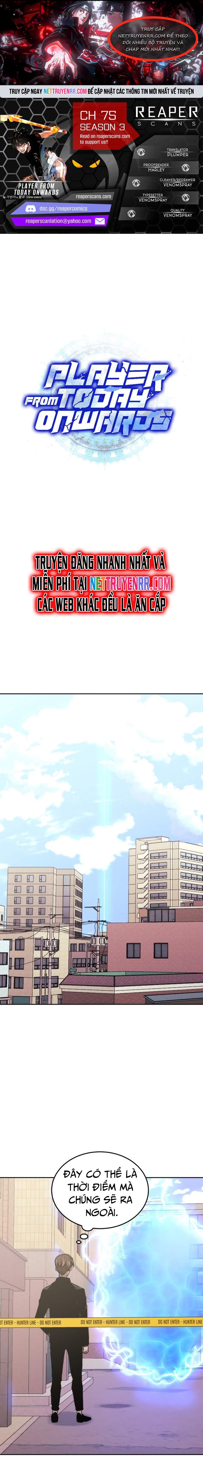 Kể Từ Bây Giờ, Tôi Là Một Người Chơi Chapter 75 - Trang 2