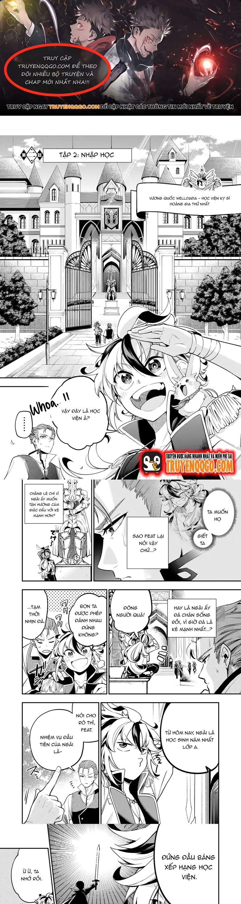 Ken O Motanai Ken Sei, Kizoku Ni Shihai Sa Reta Kishi Gakuen De Muso Suru Chapter 2 - Trang 2