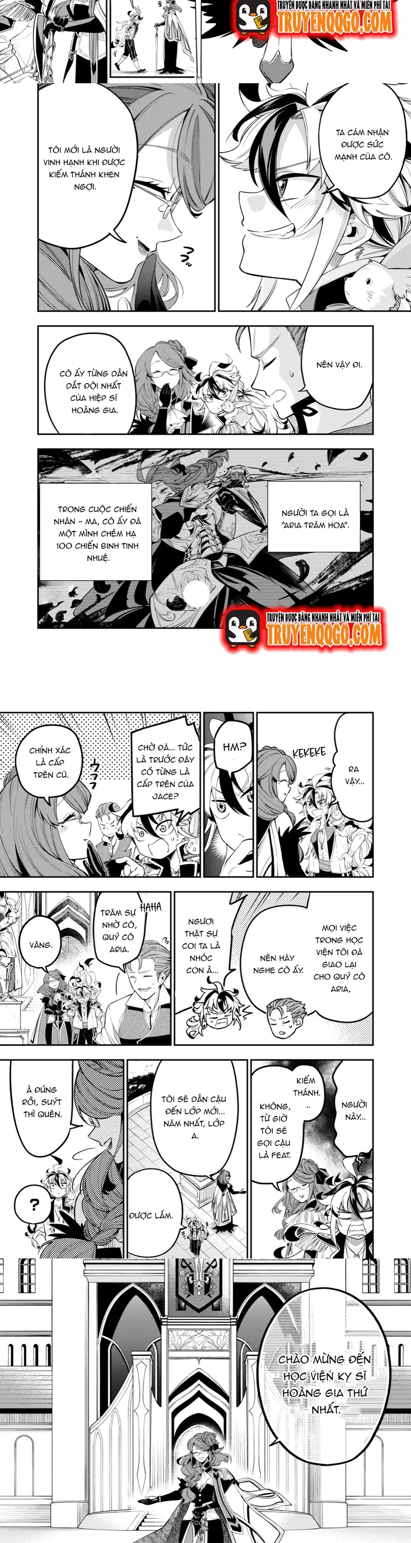 Ken O Motanai Ken Sei, Kizoku Ni Shihai Sa Reta Kishi Gakuen De Muso Suru Chapter 2 - Trang 2