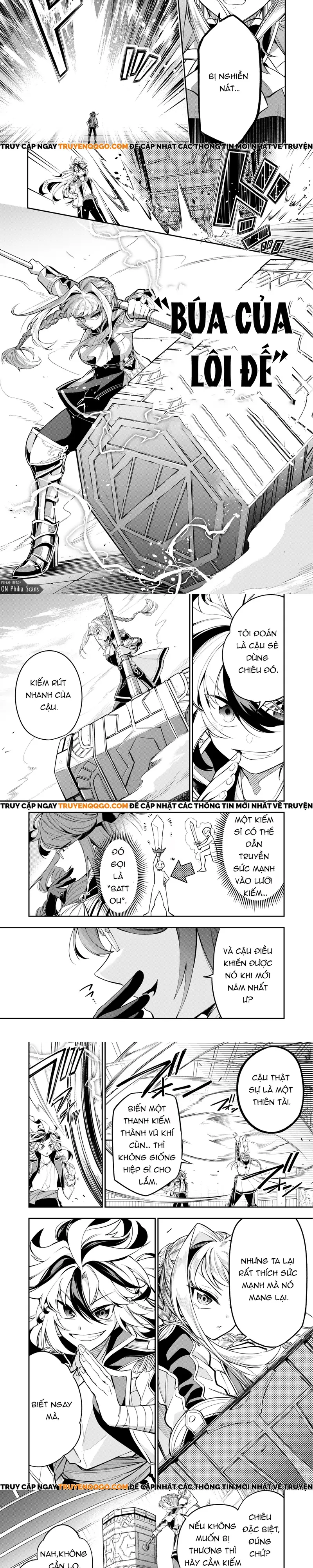 Ken O Motanai Ken Sei, Kizoku Ni Shihai Sa Reta Kishi Gakuen De Muso Suru Chapter 3 - Trang 2