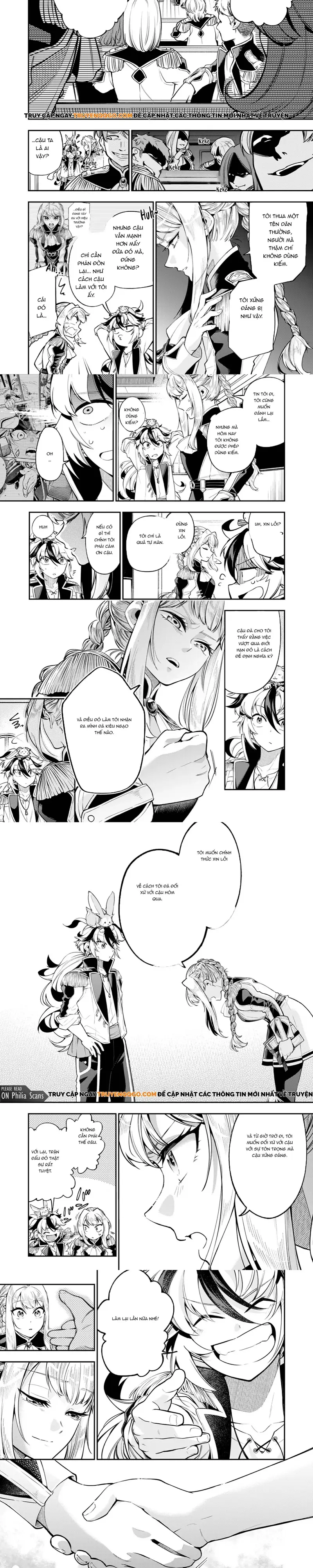 Ken O Motanai Ken Sei, Kizoku Ni Shihai Sa Reta Kishi Gakuen De Muso Suru Chapter 4 - Trang 2