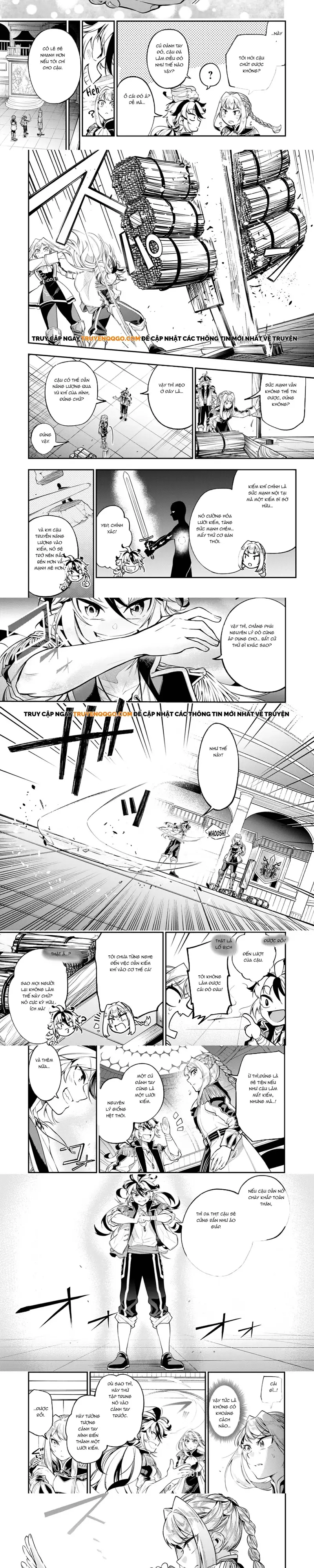 Ken O Motanai Ken Sei, Kizoku Ni Shihai Sa Reta Kishi Gakuen De Muso Suru Chapter 4 - Trang 2