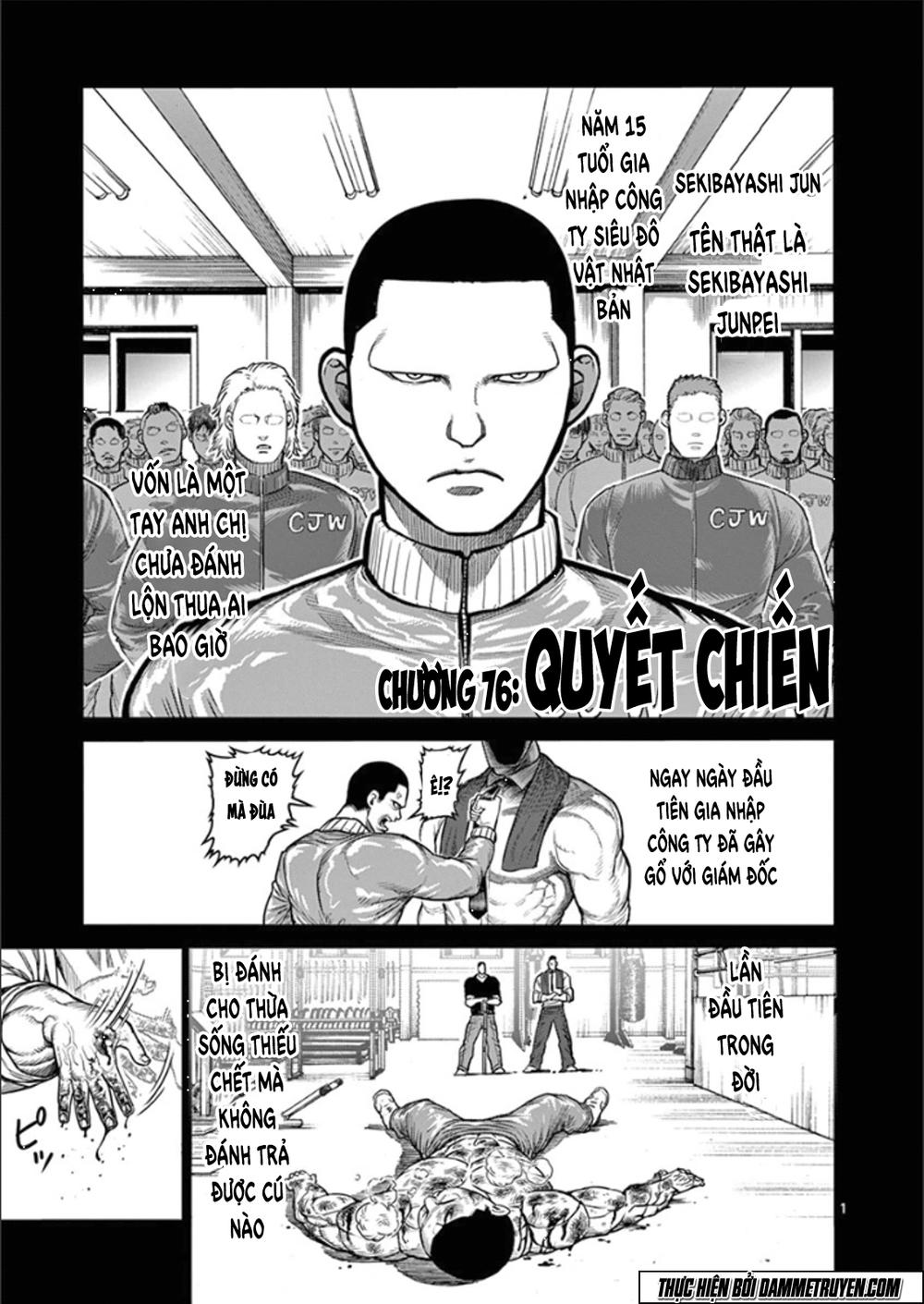 Kengan Ashua Chapter 76 - Trang 2