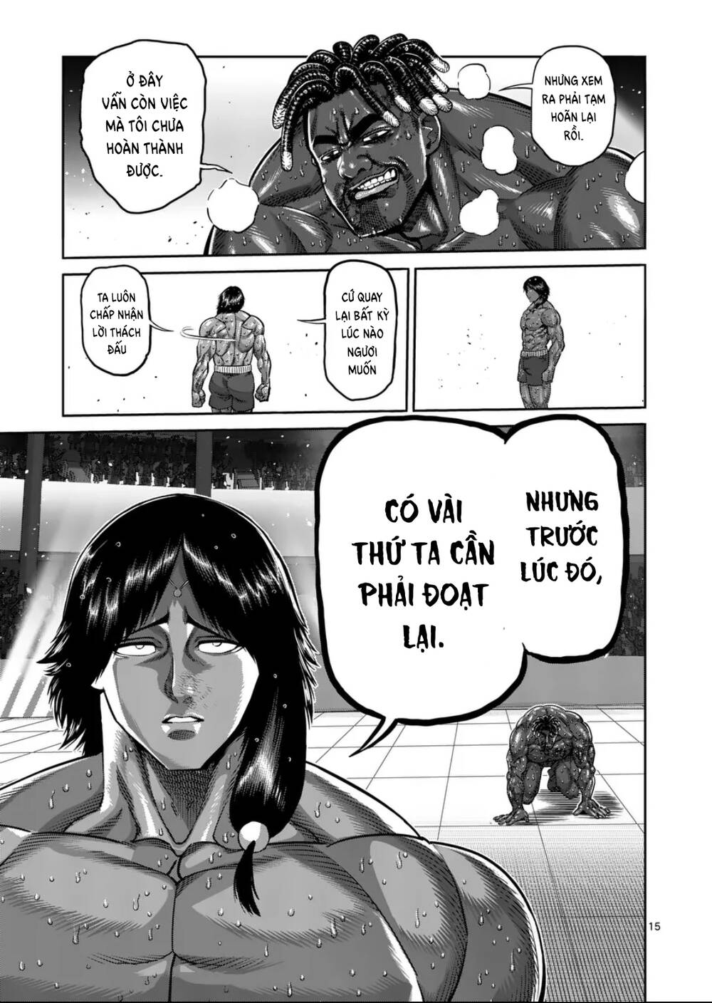 Kengan Ashura Phần 2 Chapter 277 - Trang 2
