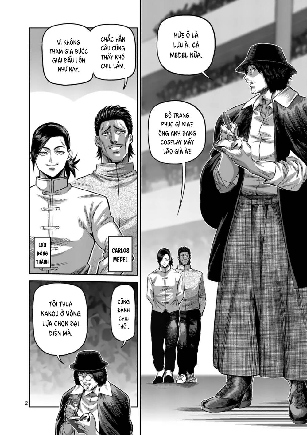 Kengan Ashura Phần 2 Chapter 278 - Trang 2