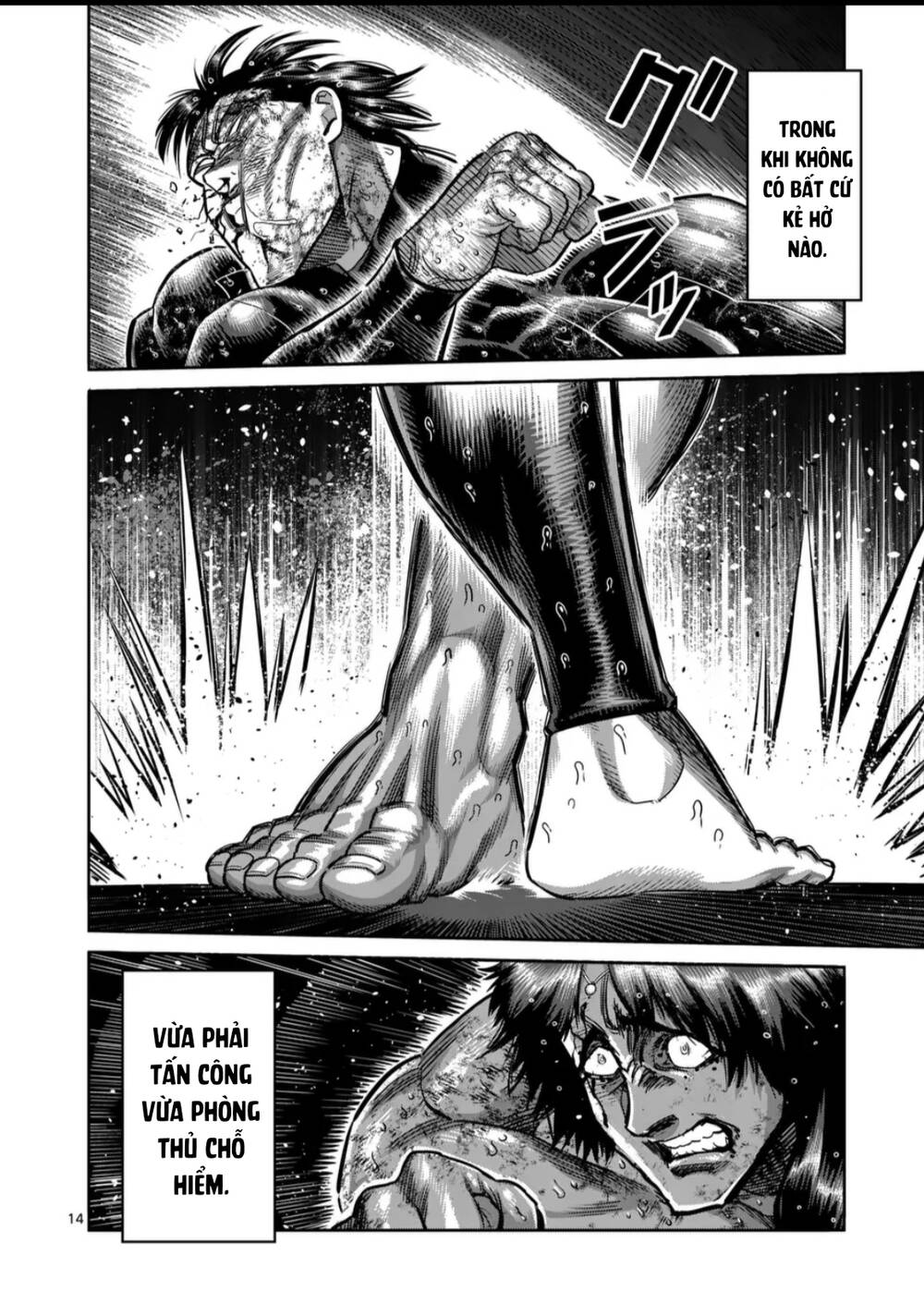 Kengan Ashura Phần 2 Chapter 283 - Trang 2