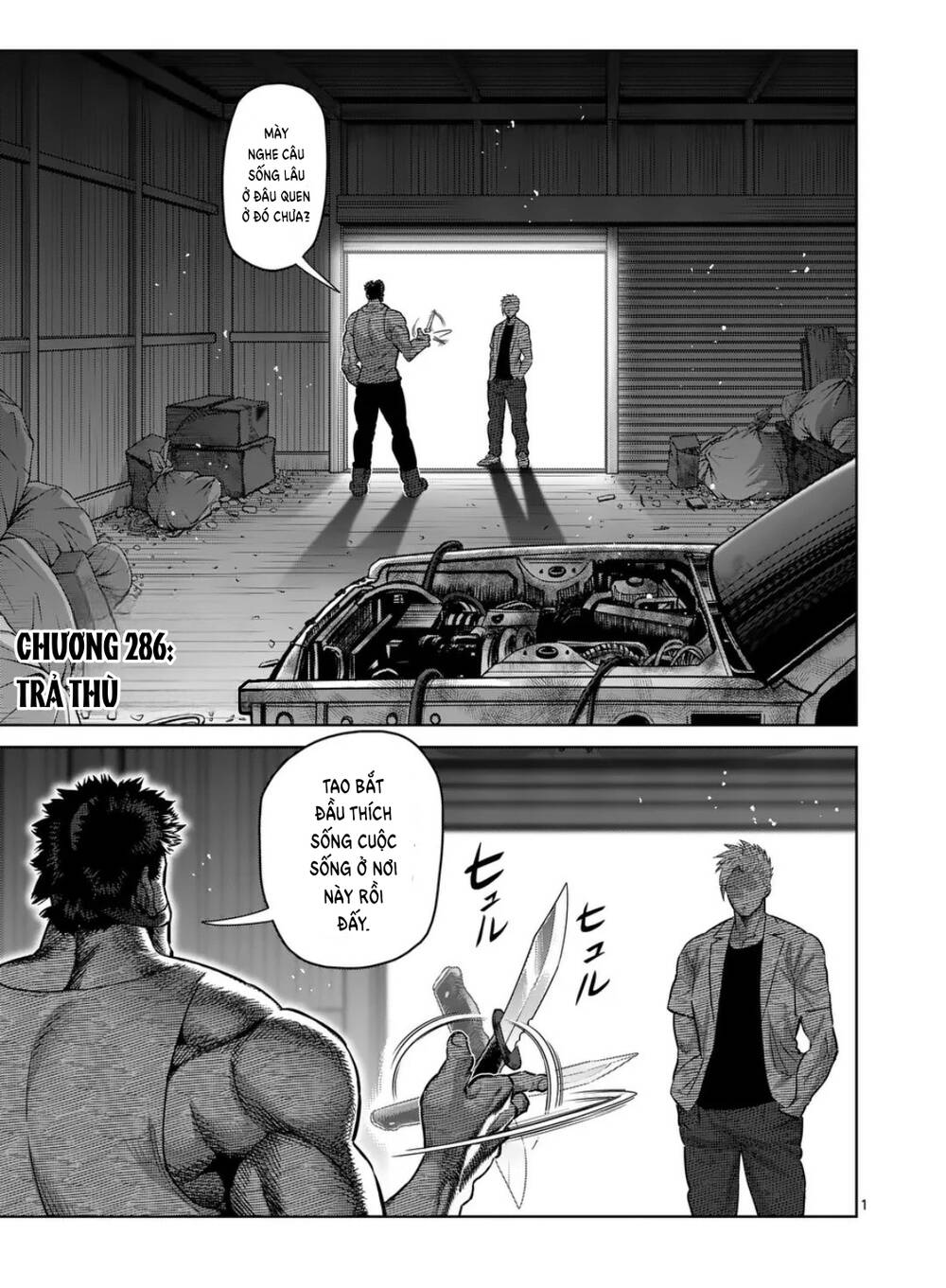 Kengan Ashura Phần 2 Chapter 286 - Trang 2