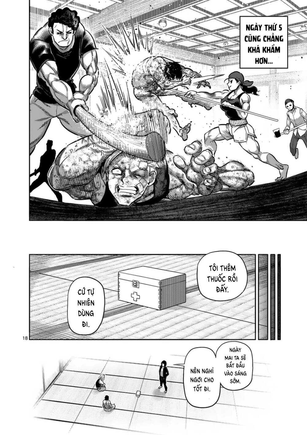 Kengan Ashura Phần 2 Chapter 302 - Trang 2
