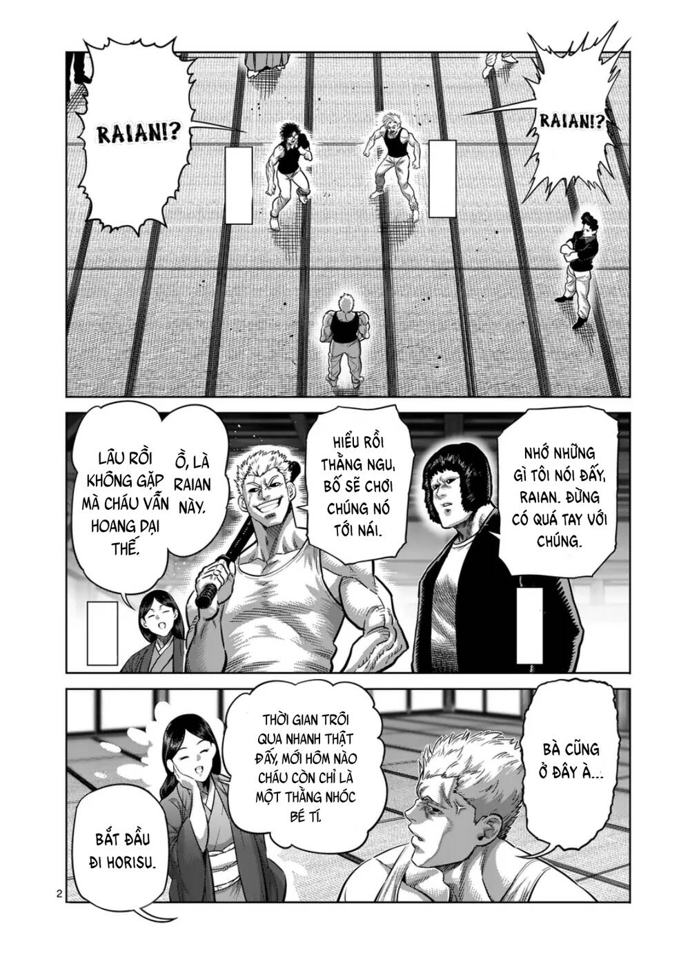 Kengan Ashura Phần 2 Chapter 302 - Trang 2