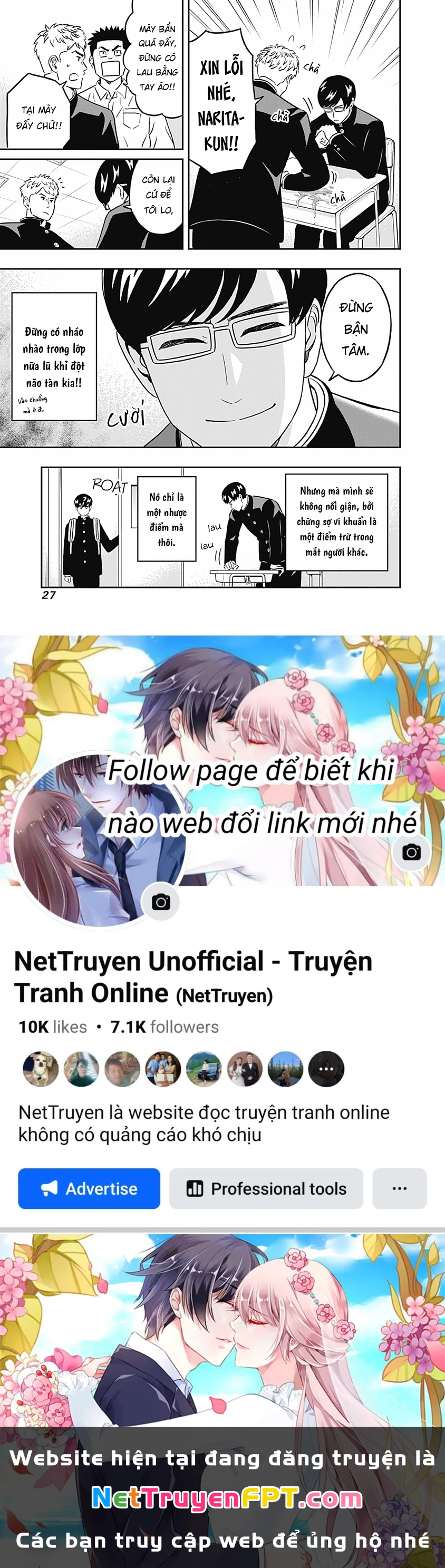 Keppeki Danshi! Aoyama-Kun Chapter 33 - Trang 2