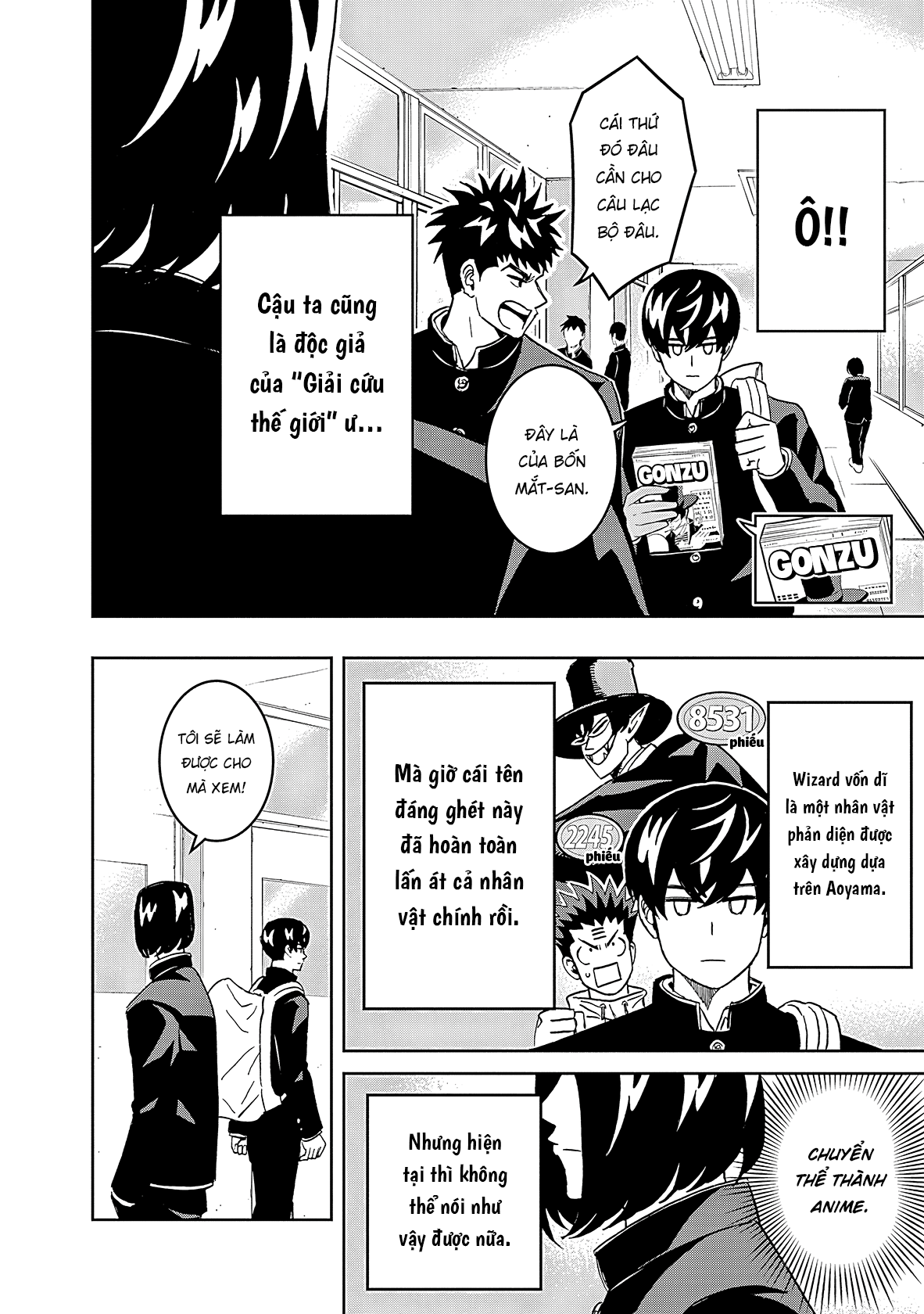 Keppeki Danshi! Aoyama-Kun Chapter 38 - Trang 2