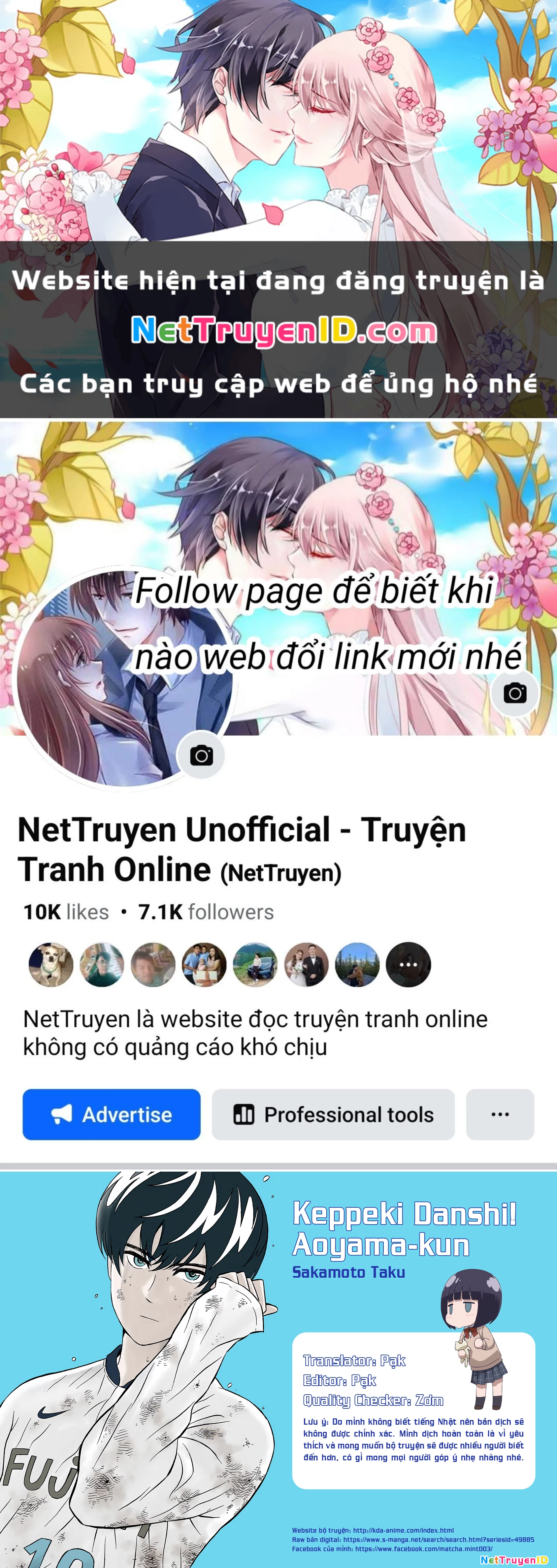 Keppeki Danshi! Aoyama-Kun Chapter 5 - Trang 2