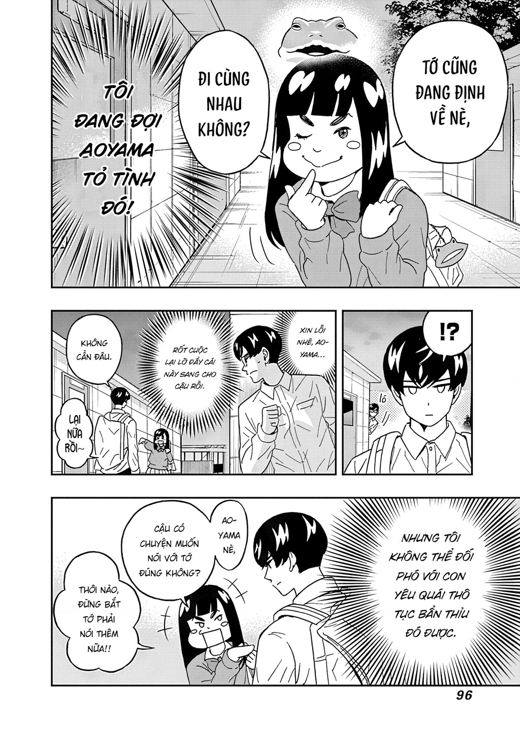Keppeki Danshi! Aoyama-Kun Chapter 54 - Trang 2