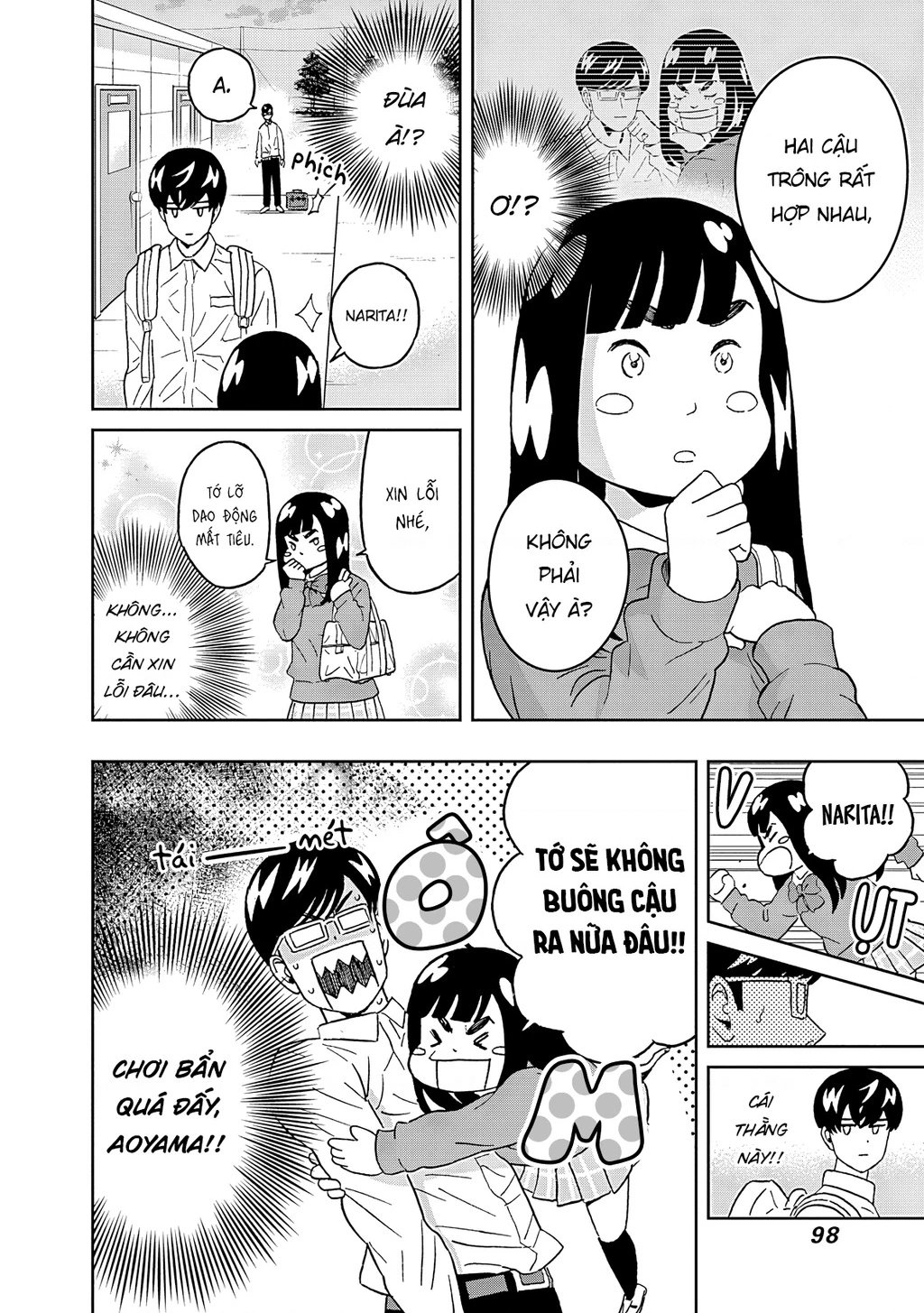 Keppeki Danshi! Aoyama-Kun Chapter 54 - Trang 2