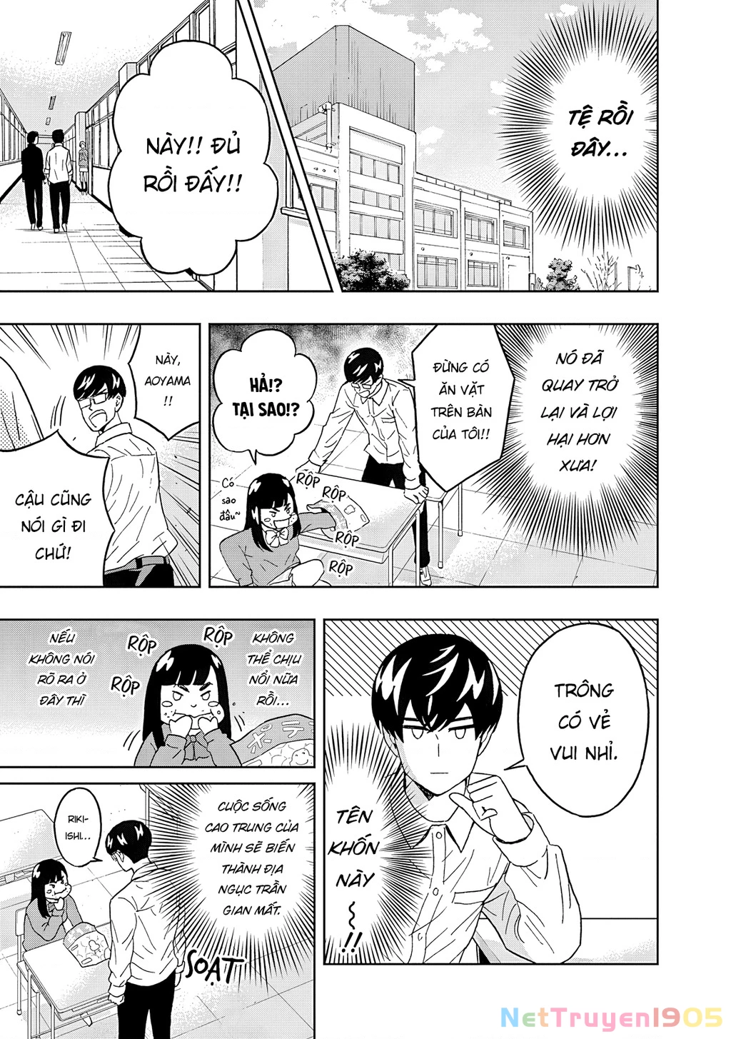 Keppeki Danshi! Aoyama-Kun Chapter 54 - Trang 2