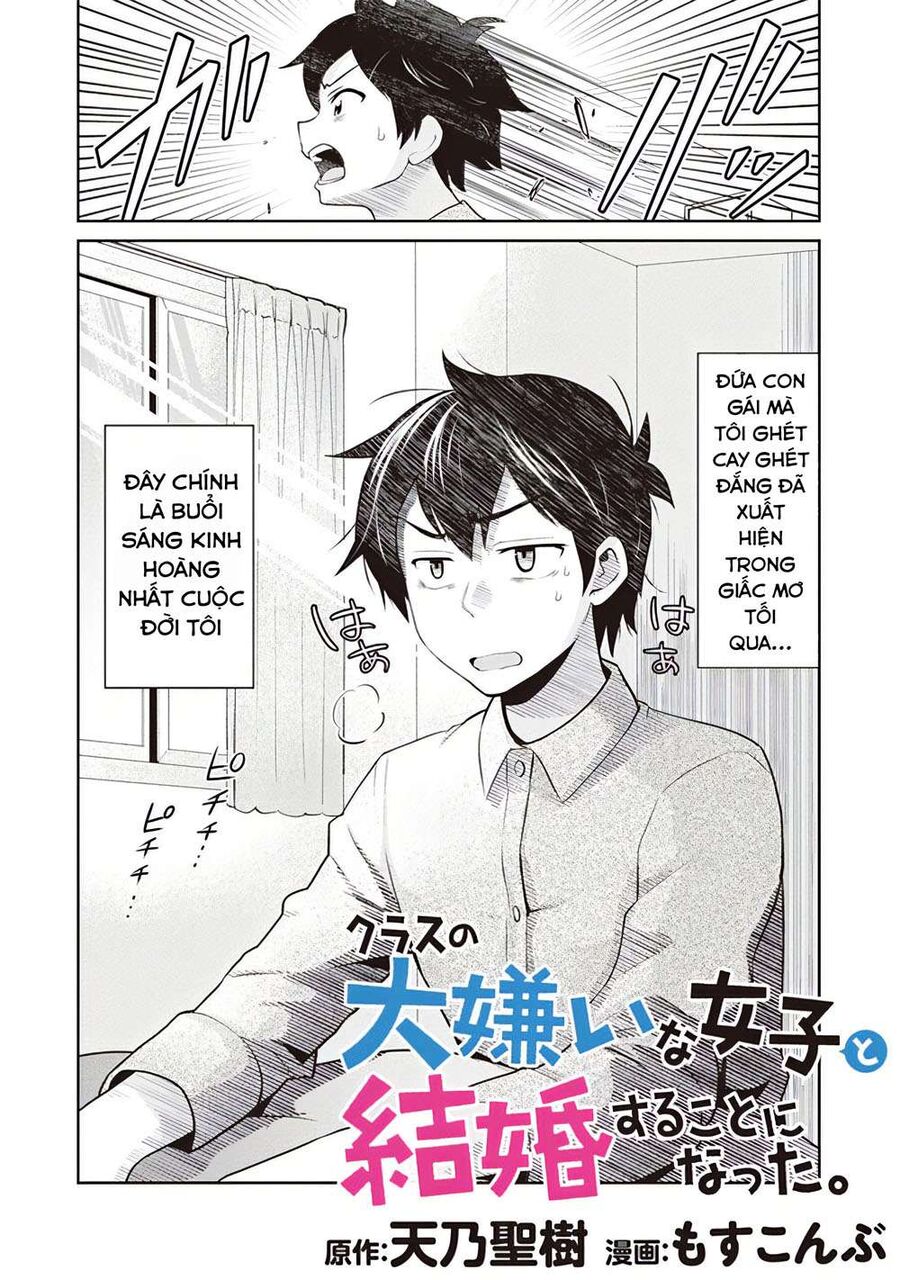 Kết Hôn Với Đứa Con Gái Mà Tôi Ghét Nhất Trong Lớp Chapter 2 - Trang 2