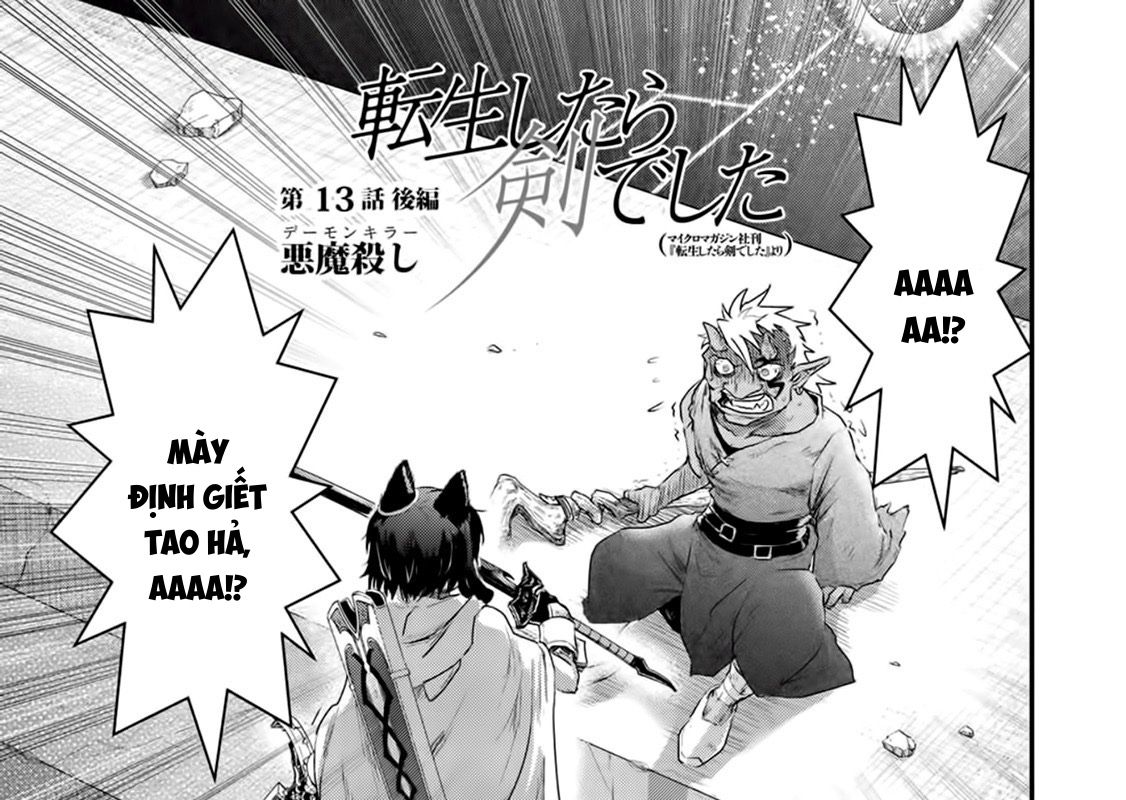 Khi Tôi Chuyển Sinh Thành Một Thanh Kiếm Chapter 13 - Trang 2