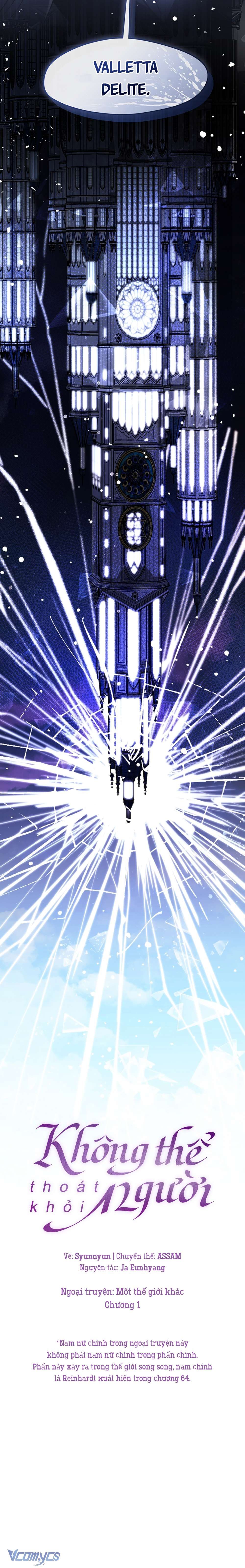 Không Thể Thoát Khỏi Người Chapter 1.1 - Trang 2