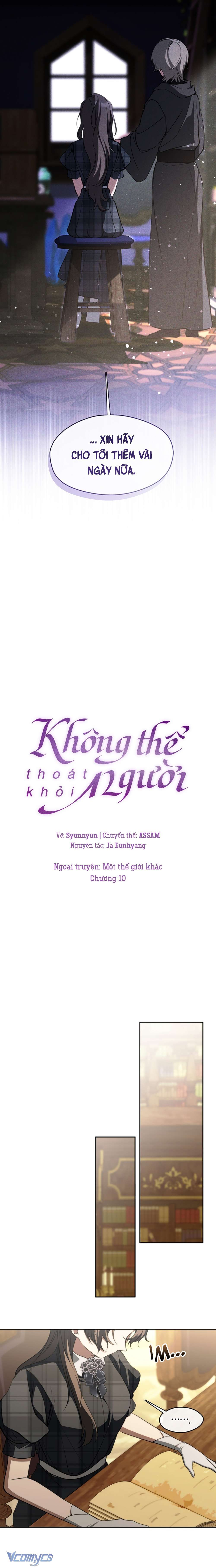 Không Thể Thoát Khỏi Người Chapter 10.1 - Trang 2