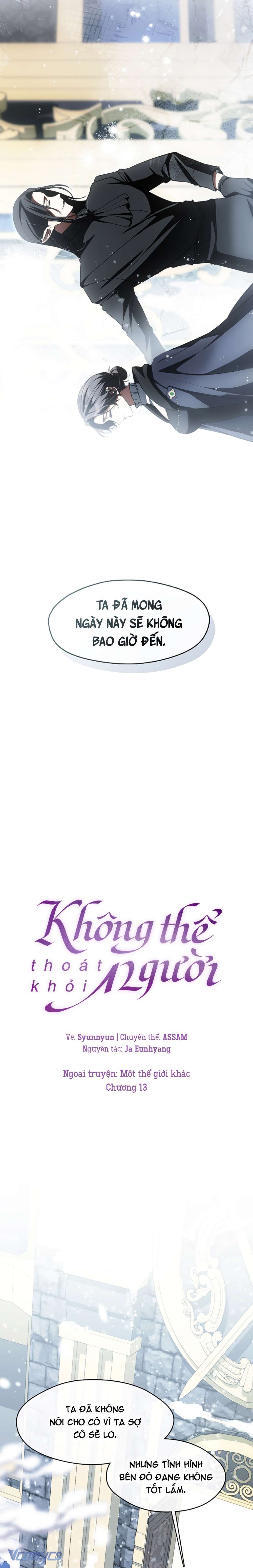 Không Thể Thoát Khỏi Người Chapter 13.1 - Trang 2