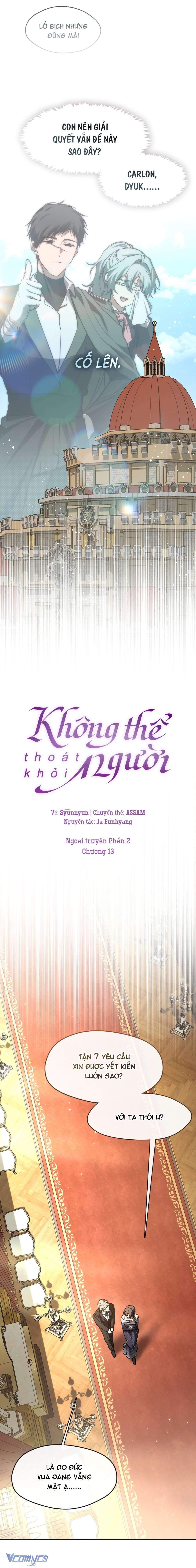 Không Thể Thoát Khỏi Người Chapter 13.2 - Trang 2