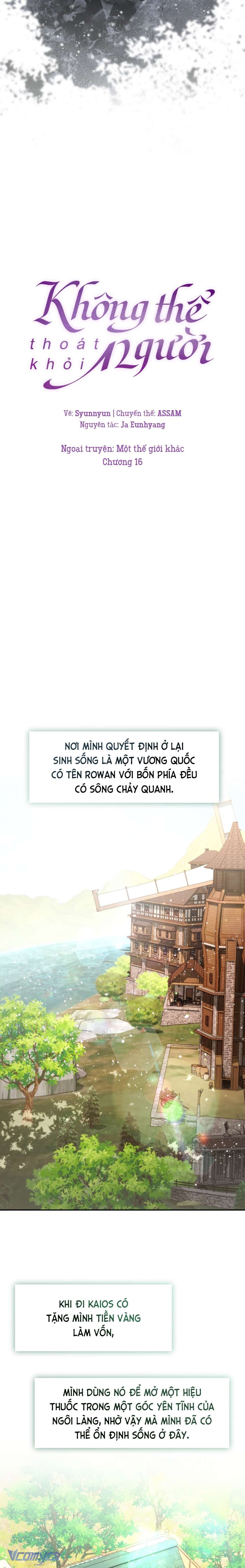 Không Thể Thoát Khỏi Người Chapter 16.1 - Trang 2