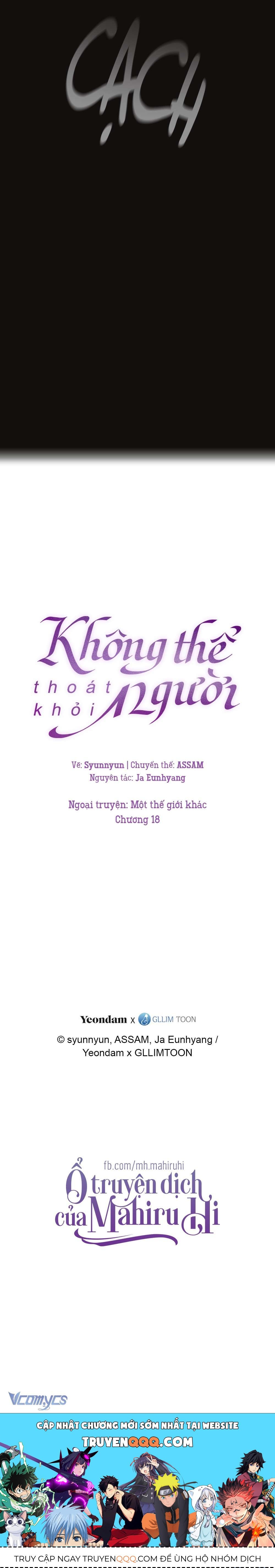 Không Thể Thoát Khỏi Người Chapter 18.2 - Trang 2