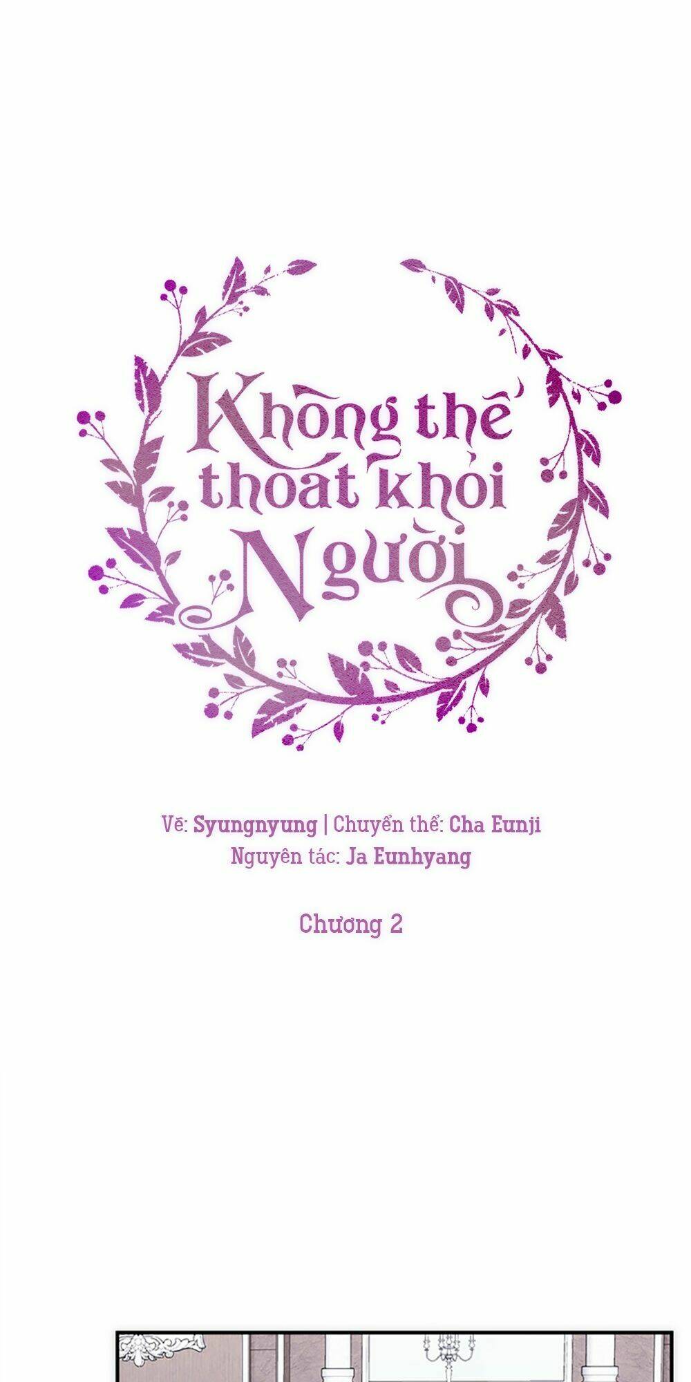 Không Thể Thoát Khỏi Người Chapter 2 - Trang 2
