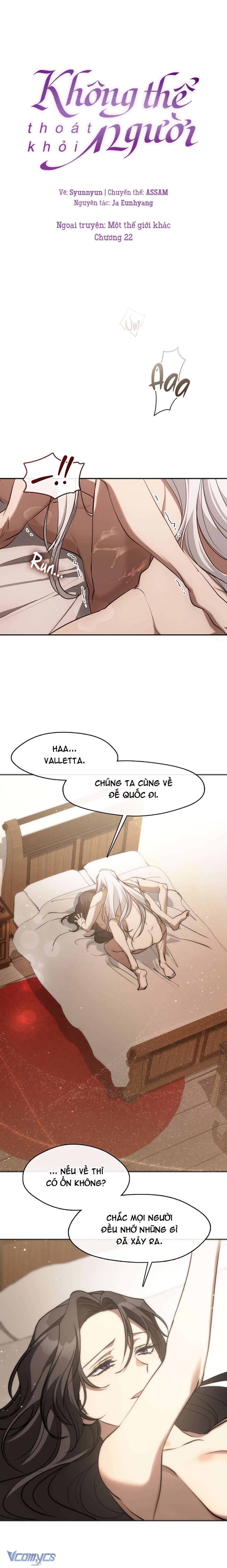 Không Thể Thoát Khỏi Người Chapter 22.1 - Trang 2