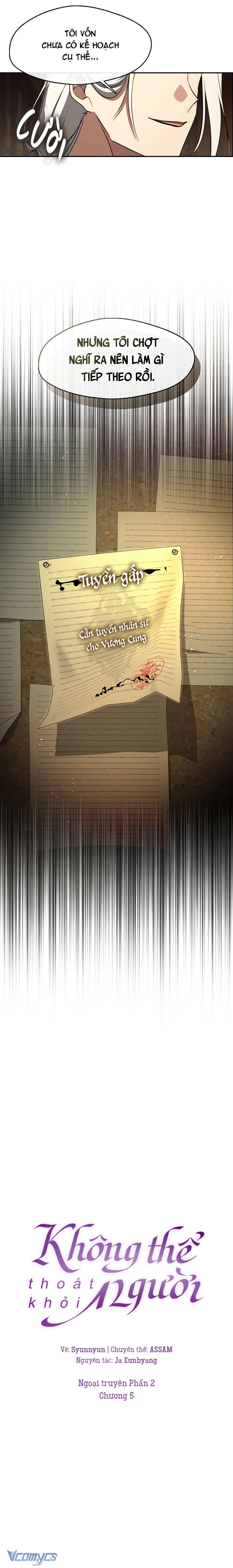 Không Thể Thoát Khỏi Người Chapter 5.2 - Trang 2