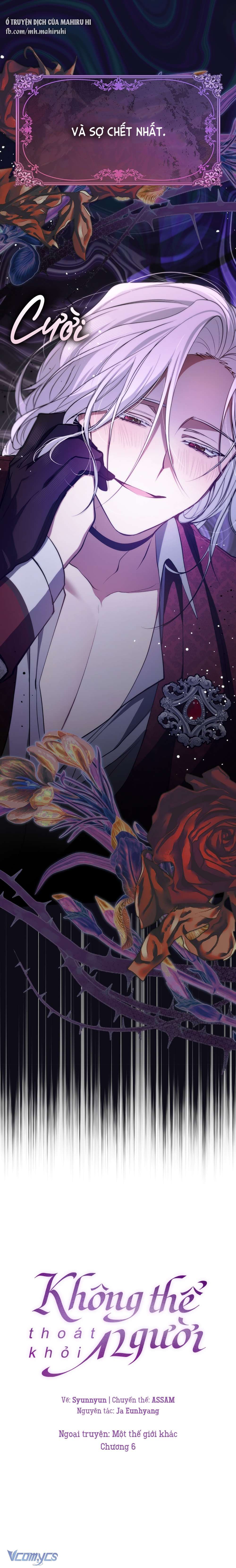 Không Thể Thoát Khỏi Người Chapter 6.1 - Trang 2