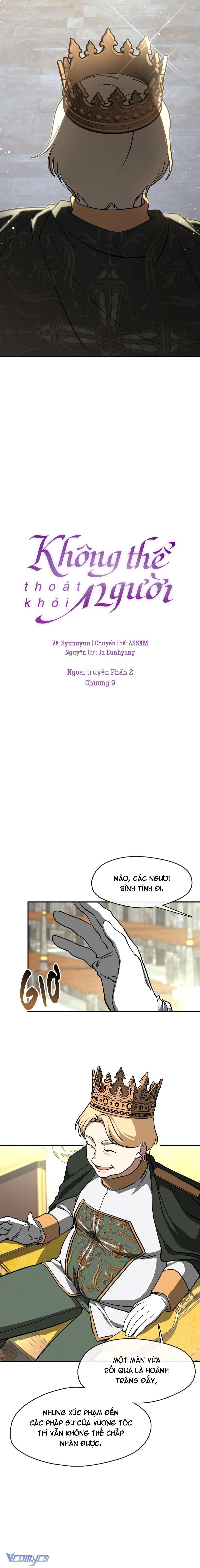 Không Thể Thoát Khỏi Người Chapter 9.1 - Trang 2