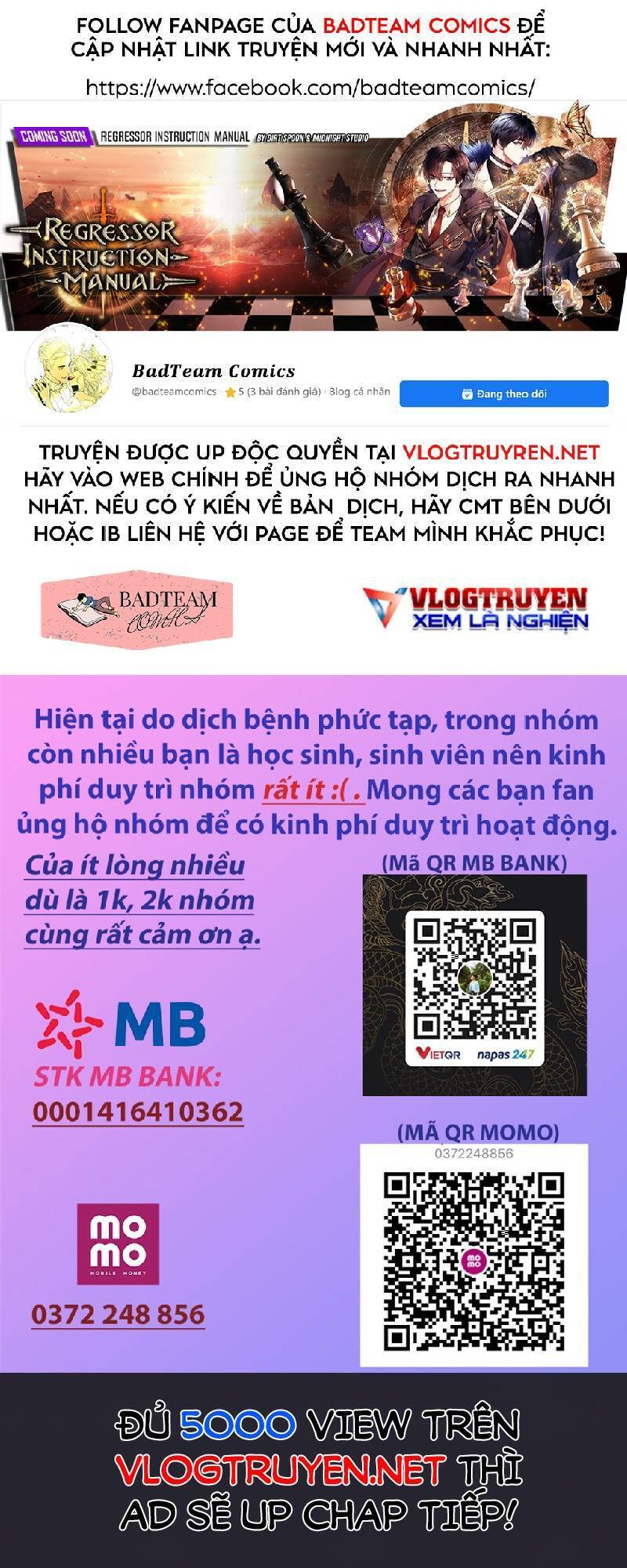Kí Sự Hồi Quy Chapter 26 - Trang 2