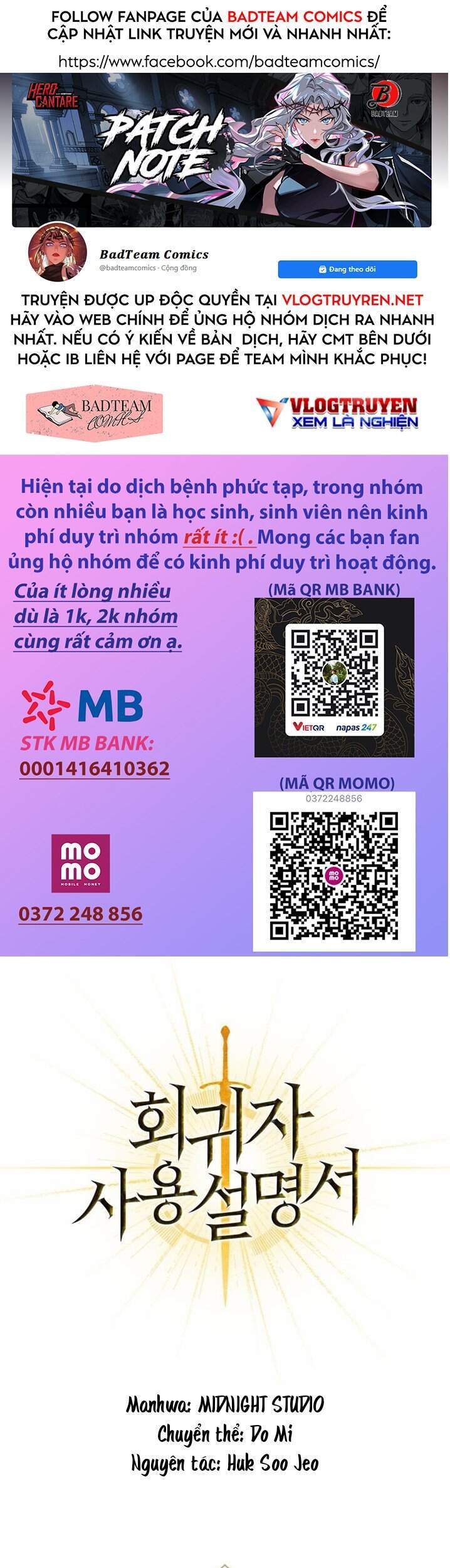 Kí Sự Hồi Quy Chapter 3 - Trang 2