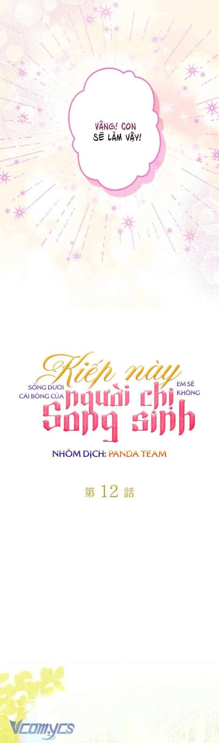 Kiếp Này Em Sẽ Không Sống Dưới Cái Bóng Của Người Chị Song Sinh Chapter 12 - Trang 2