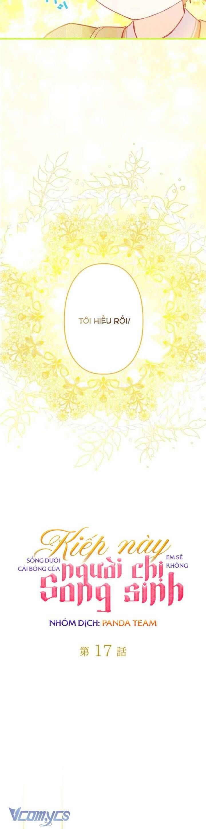 Kiếp Này Em Sẽ Không Sống Dưới Cái Bóng Của Người Chị Song Sinh Chapter 17 - Trang 2