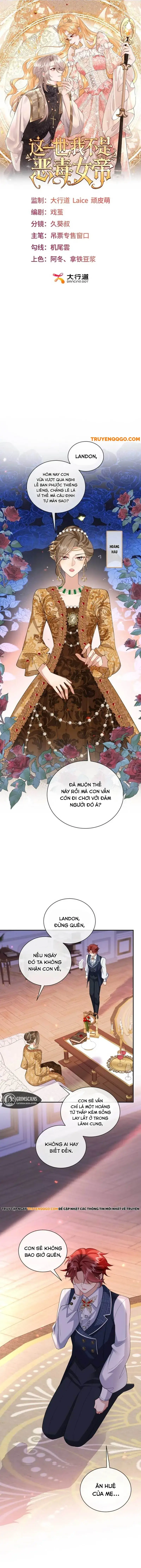 Kiếp Này, Ta Bỏ Vai Nữ Hoàng Phản Diện Chapter 24 - Trang 2