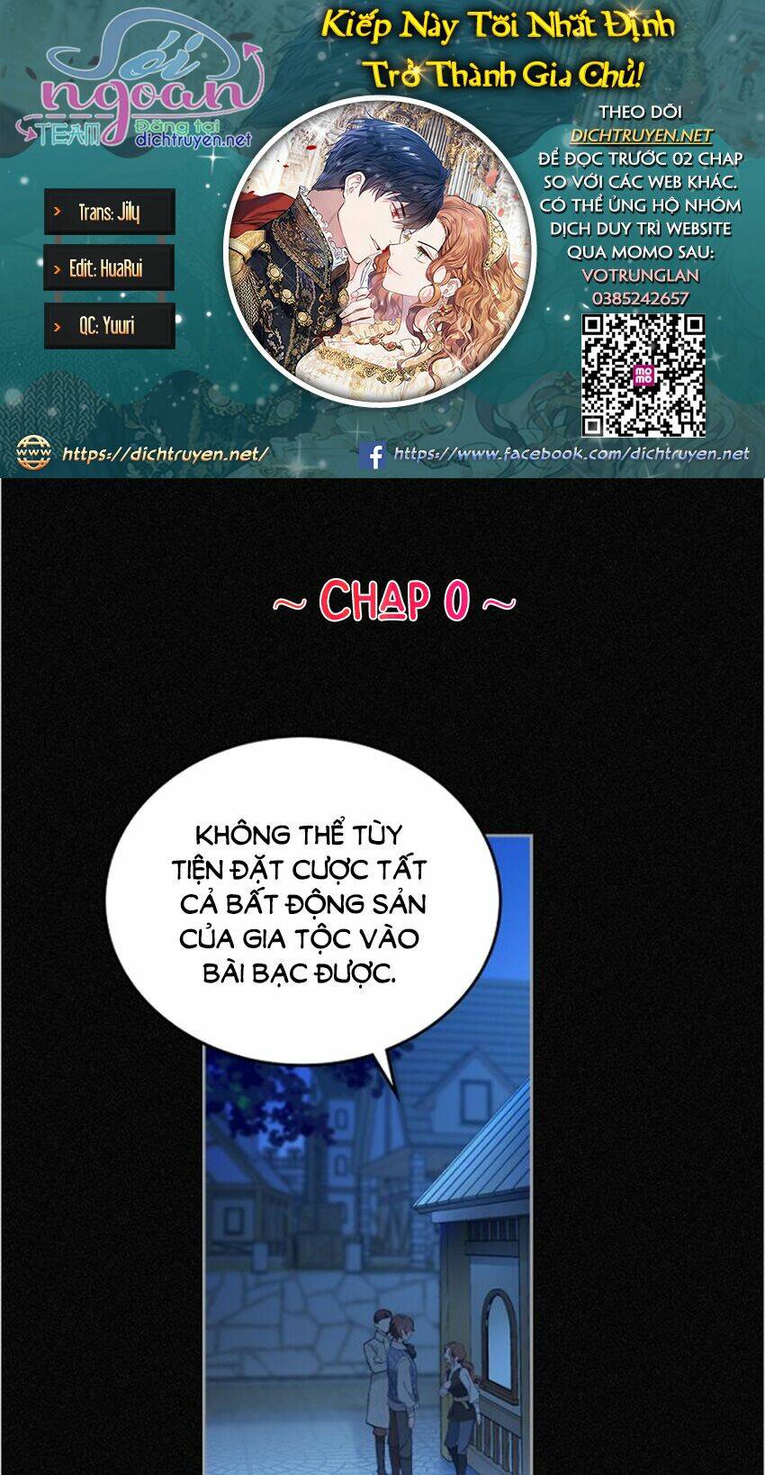 Kiếp Này Tôi Nhất Định Trở Thành Gia Chủ! Chapter 0 - Trang 2