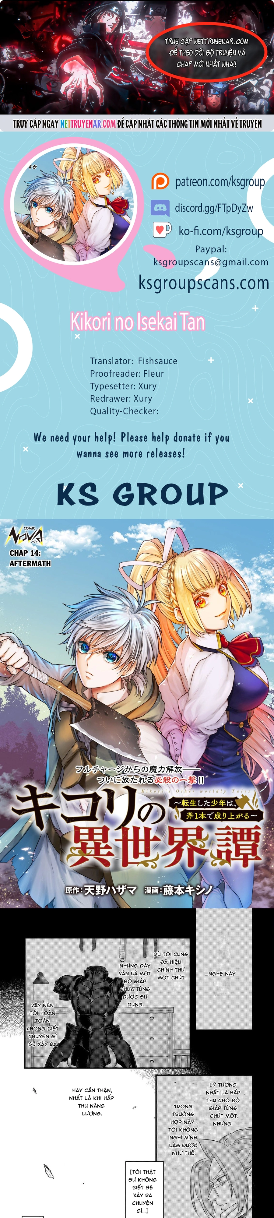 Kikori TạI Dị GiớI Chapter 14 - Trang 2