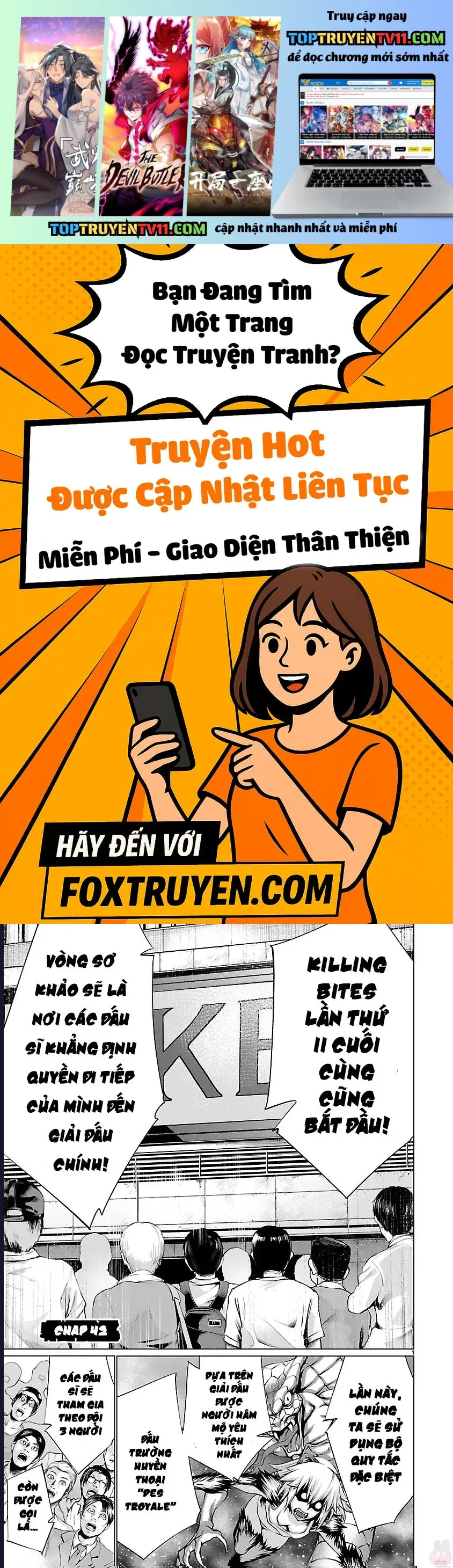 Killing Bites Chapter 42 - Trang 2