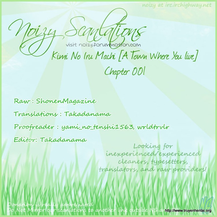 Kimi No Iru Machi Chapter 1 - Trang 2