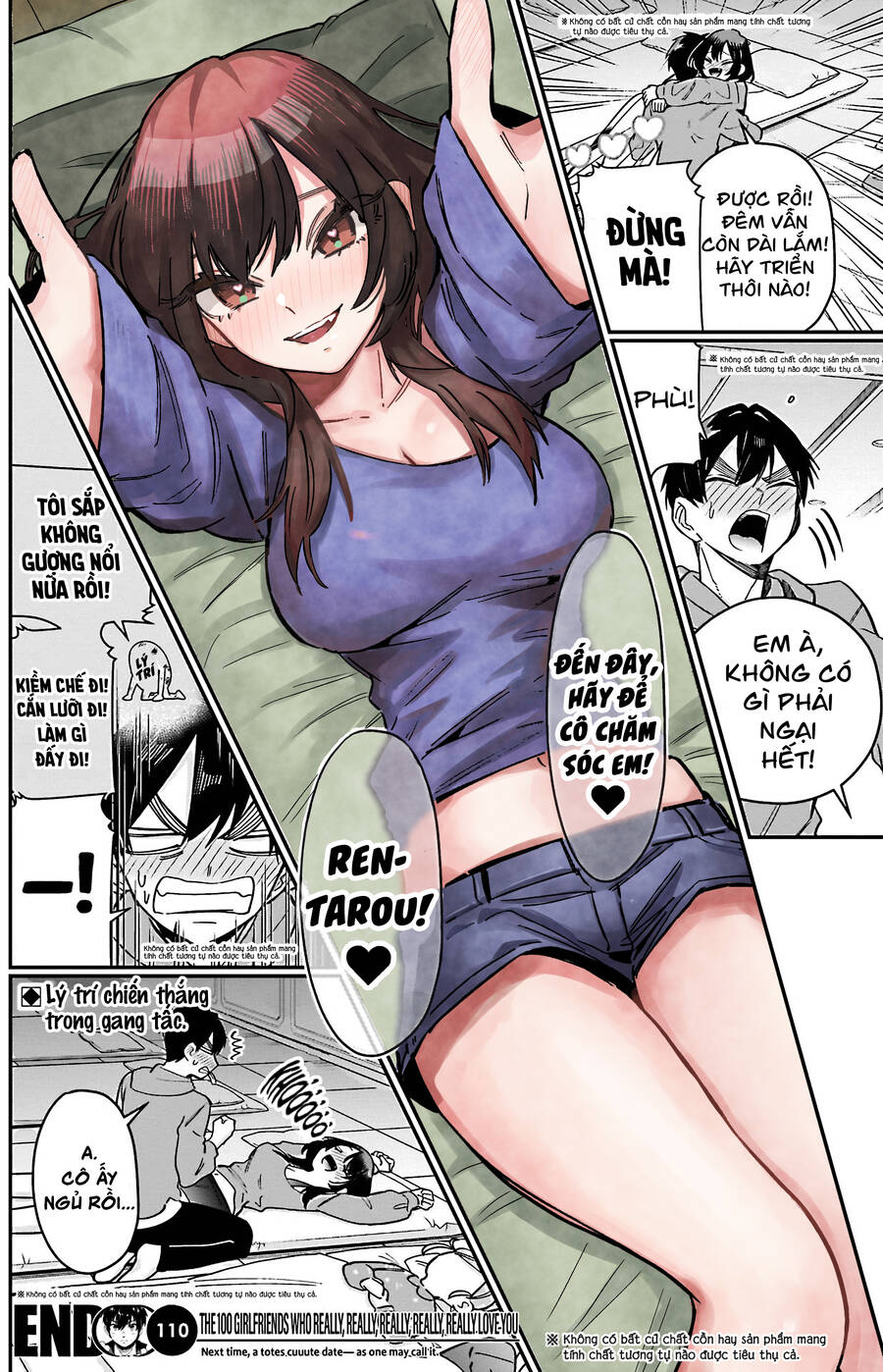 Kimi No Koto Ga Dai Dai Dai Dai Daisuki Na 100-Nin No Kanojo Chapter 110 - Trang 2