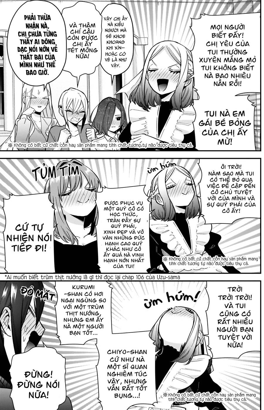 Kimi No Koto Ga Dai Dai Dai Dai Daisuki Na 100-Nin No Kanojo Chapter 110 - Trang 2