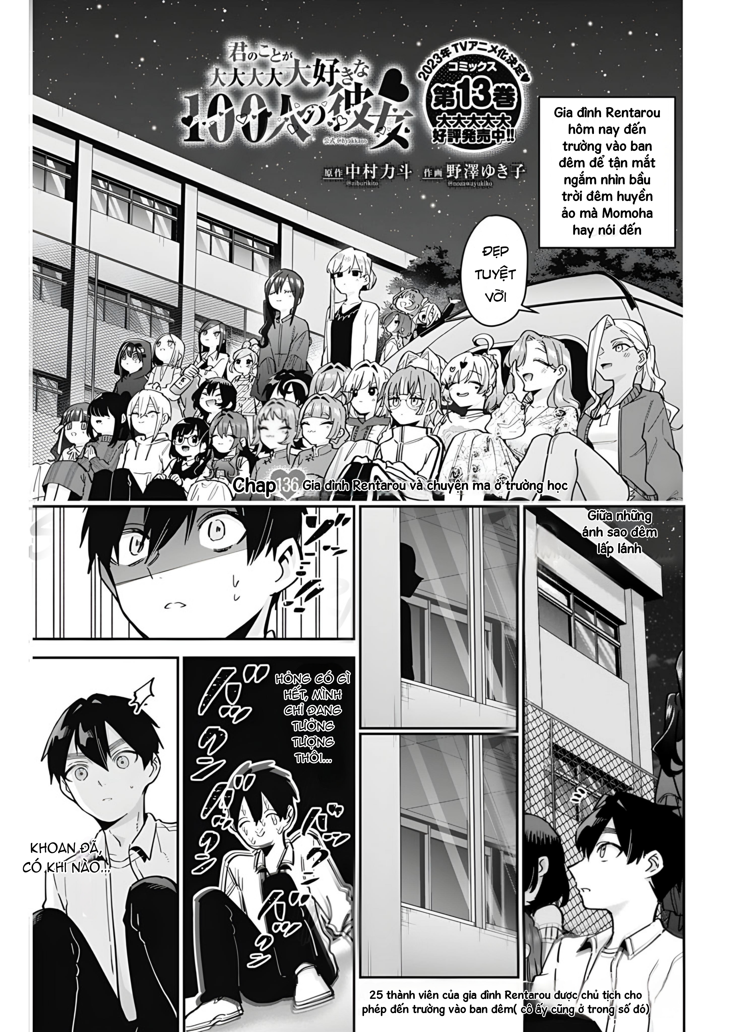 Kimi No Koto Ga Dai Dai Dai Dai Daisuki Na 100-Nin No Kanojo Chapter 136 - Trang 2