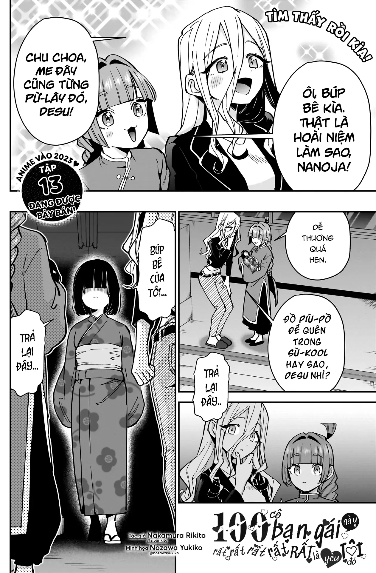 Kimi No Koto Ga Dai Dai Dai Dai Daisuki Na 100-Nin No Kanojo Chapter 137 - Trang 2